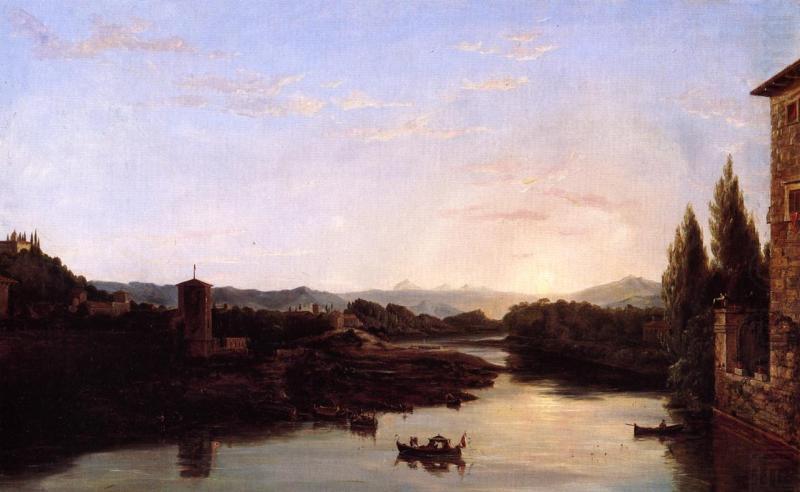 View of the Arno, Thomas Cole